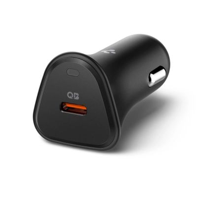 2. Spigen Essential EV301 30W Car Charger - Black
