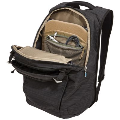 7. Thule Construct CONBP116 Backpack Travel Backpack Black Nylon