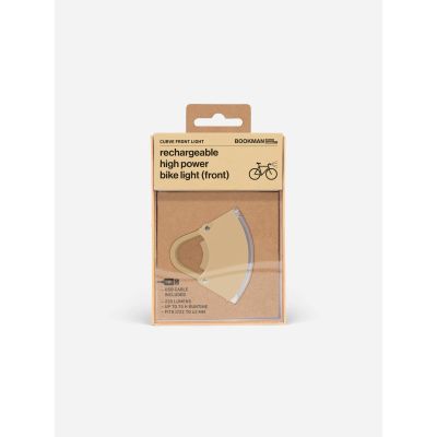 4. BOOKMAN Curve Front Light 220lm Bicycle Lamp