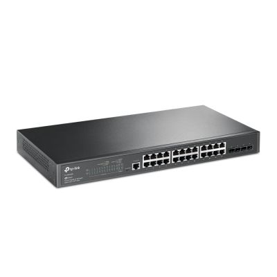 5. TP-Link JetStream TL-SG3428 Managed Network Switch L2/L3 Gigabit Ethernet (10/100/1000) 1U Black