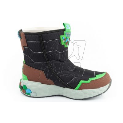 3. Skechers Jr 402216L/BKBR snow boots