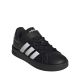 2. Adidas Grand Court 3.0 Kids Shoes Black and White KJ4369