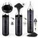 14. PREMIUM Punching Bag + Hoop SBRX Black Empty - 150cm | DBX Bushido