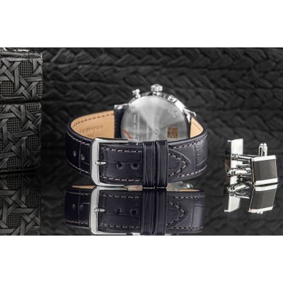 6. ZEPPELIN LZ129 Hindenburg 7036-3 Men's Watch + BOX