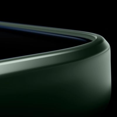 12. 3mk Smoke MagCase for iPhone Air - Green