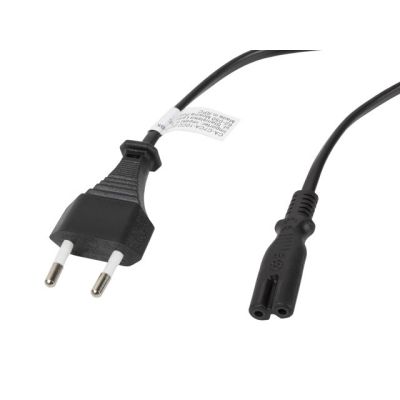 3. LANBERG POWER CABLE EURO CEE 7/16 -> C7 1.8M (FIGURE EIGHT)