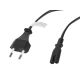 3. LANBERG POWER CABLE EURO CEE 7/16 -> C7 1.8M (FIGURE EIGHT)