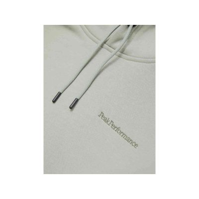 3. Peak Performance M Original Small Logo Hoo sweatshirt green