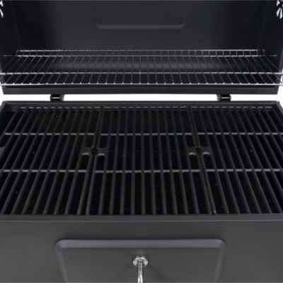 13. XXL charcoal grill, cast iron grate, 78x42.5cm