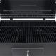 13. XXL charcoal grill, cast iron grate, 78x42.5cm