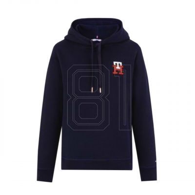 9. Tommy Hilfiger Reg Monogram W sweatshirt WW0WW37434 navy blue