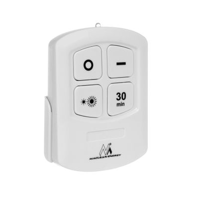 MACLEAN 6X WIRELESS BATTERY-OPERATED LED LAMP WITH REMOTE CONTROL MCE165