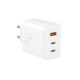 3. Baseus Cube Pro 65W GaN charger 2x USB-C USB-A - white