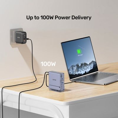 14. Unitek DisplayLink 4K Universal Docking Station x3