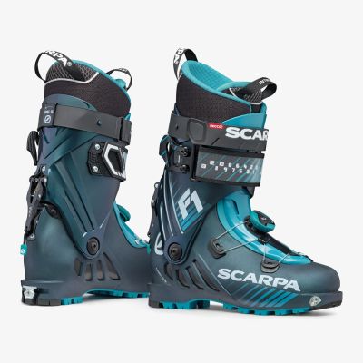 6. Scarpa F1 Ski Boots Anthracite
