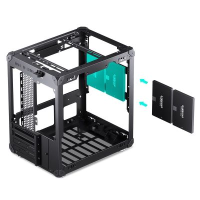 17. Jonsbo C6 Minitower Computer Case Black
