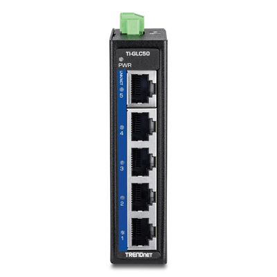 3. Trendnet TI-GLC50 Network Switch Unmanaged Gigabit Ethernet (10/100/1000) Black