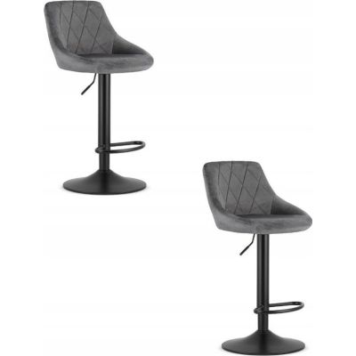 Bar Chair / Stool KAST3436 85–105x36x34 Grey