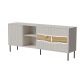 6. INSERTO 3D1W chest of drawers 190x40x80 cashmere + LED