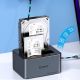 3. Orico 6646C3-C 4-Drive Docking Station with Offline Clone Function 2.5"/3.5" SATA HDD/SSD - Gray