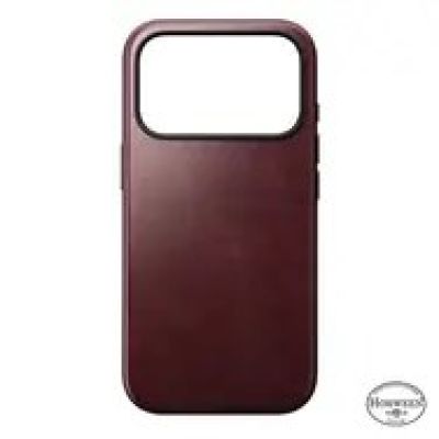 8. Nomad Modern Leather Case for 16 cm (6.3") mobile phone, Burgundy