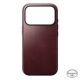 8. Nomad Modern Leather Case for 16 cm (6.3") mobile phone, Burgundy