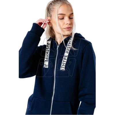 4. Justhype Drawstring Zip Hoodie W HYPWOMHOOD003