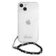3. Guess GUHCP13MKPSBK iPhone 13 6.1" Transparent hardcase Black Pearl