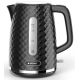 ELDOM ELLI KETTLE, CAPACITY 1.7 L, POWER 2200 W, BLACK, STRIP