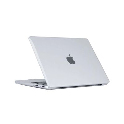 4. Tech-Protect SmartShell Case for MacBook Pro 14" M1 / M2 / M3 2021-2023 - Transparent