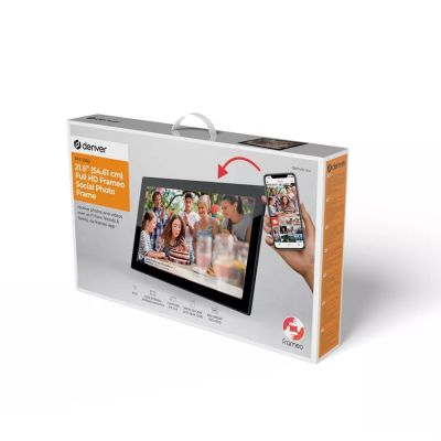 7. Denver PFF-2160 Photo Frame with Frameo FHD 21.5" 1920 x 1080 IPS