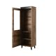 2. NORD display cabinet 60x38x182.5 oak wotan/anthracite