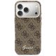 3. Guess 4G Script MagSafe Case for iPhone 17 Pro - Brown