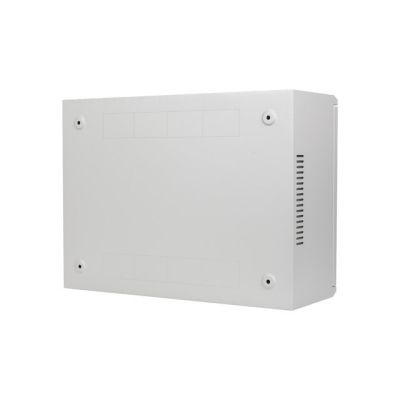 10. Lanberg rack cabinet, wall-mounted, 19" 4U+3U, 540x200, low-profile, gray (assembled)