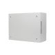 10. Lanberg rack cabinet, wall-mounted, 19" 4U+3U, 540x200, low-profile, gray (assembled)