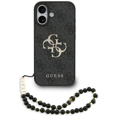 Guess 4G Strap 4G Classic Logo Case for iPhone 17 - Black