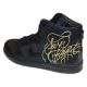 4. Nike SB Dunk High FAUST Men's Sports Shoes Black Gold - DH7755-001