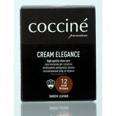 CREAM ELEGANCE Coccine Medium Brown Shoe Care Cream