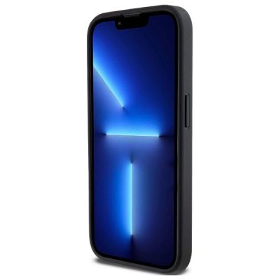 5. DKNY Plain Logo MagSafe iPhone 15 Pro Case - Black