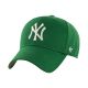Kids' '47 New York Yankees Raised Basic Cap Green B-RAC17CTP-KY_KIDS