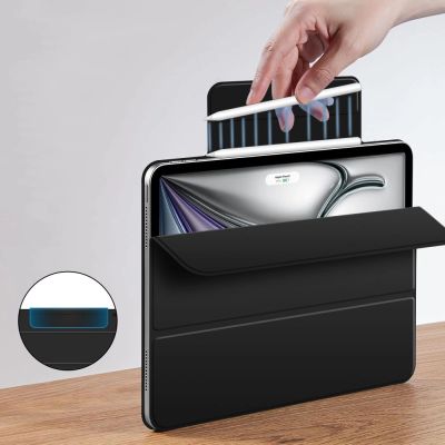 4. Tech-Protect Smartcase Magnetic for iPad Air 13” 2024 / 2025 - Black