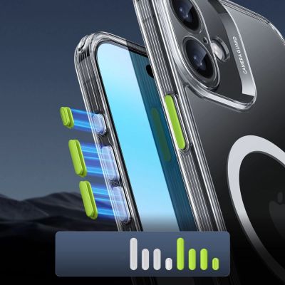 6. ESR Classic Pro Set Halolock MagSafe iPhone 16 Case - Clear