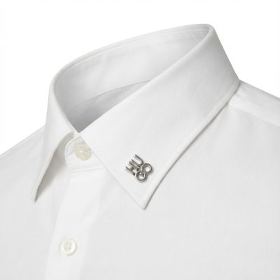 5. HUGO Ermo shirt white (50539307-199)