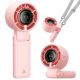 Aecooly Halo 02 Portable Handheld Fan, Pink