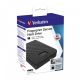 4. Verbatim Fingerprint Secure External Hard Drive 2TB USB Type-C 3.2 Gen 1 (3.1 Gen 1) Black