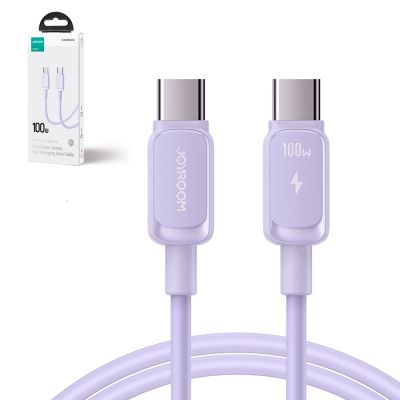 2. Joyroom Multi-Color Series A14 USB-C / USB-C 100W Cable 1.2m - Purple
