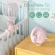 5. Momcozy Portable Stroller Fan, Pink