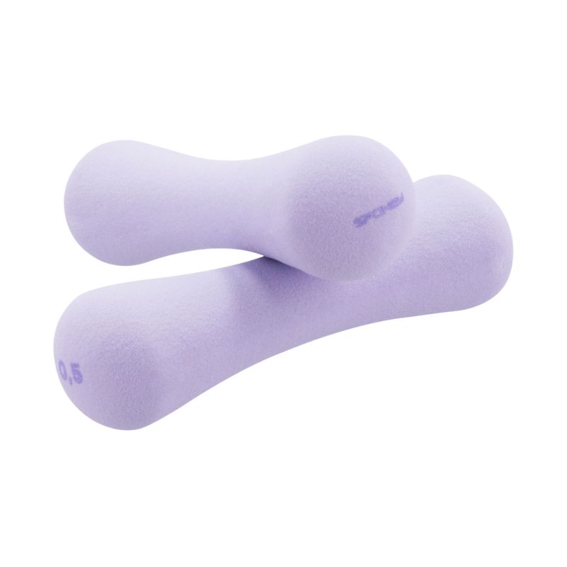 2. Spokey Bone dumbbells 2 x 0.5 kg purple 941960