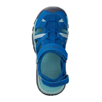 7. Trollkids Kids Stavanger Sandal XT cobalt blue/dusky turquoise/dark navy children's sports sandals for boys/girls (659-199)