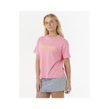 RIP CURL SURF PUFF RELAXED TEE Pink T-Shirt